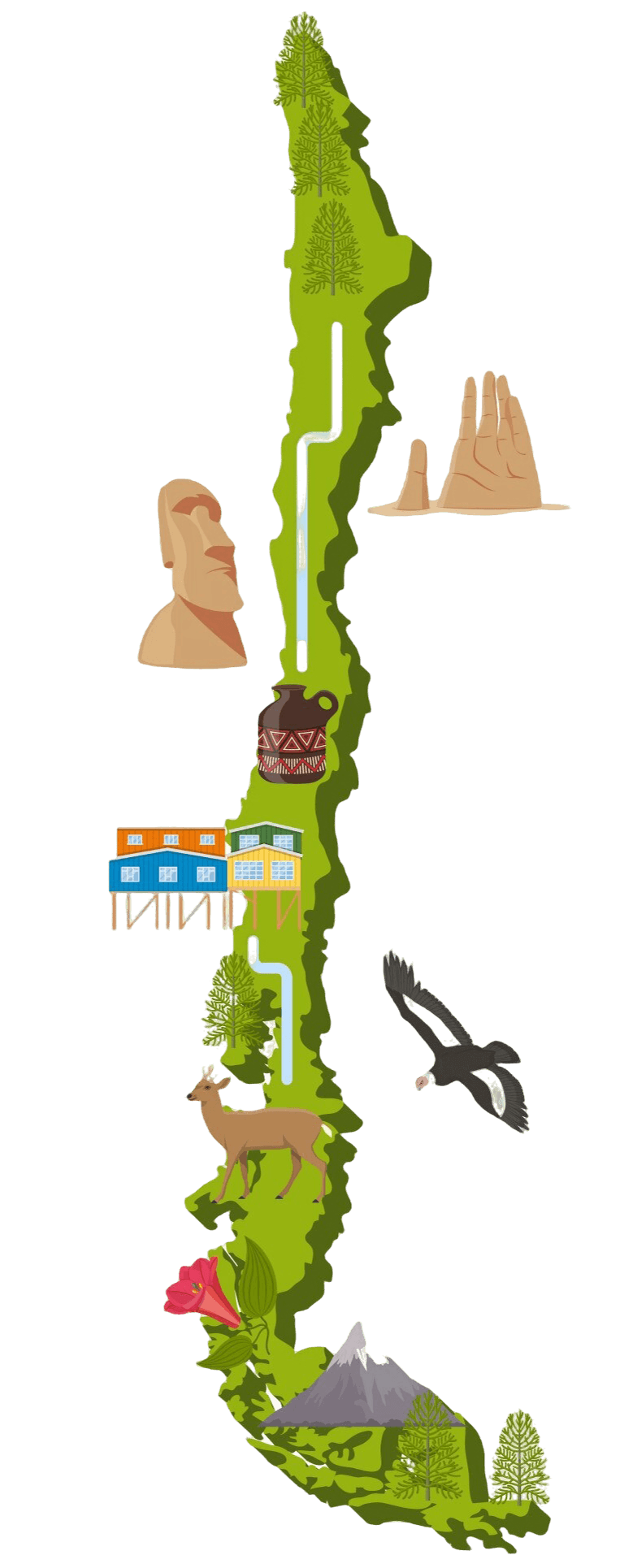 Cobertura amplia en Chile con atención personalizada